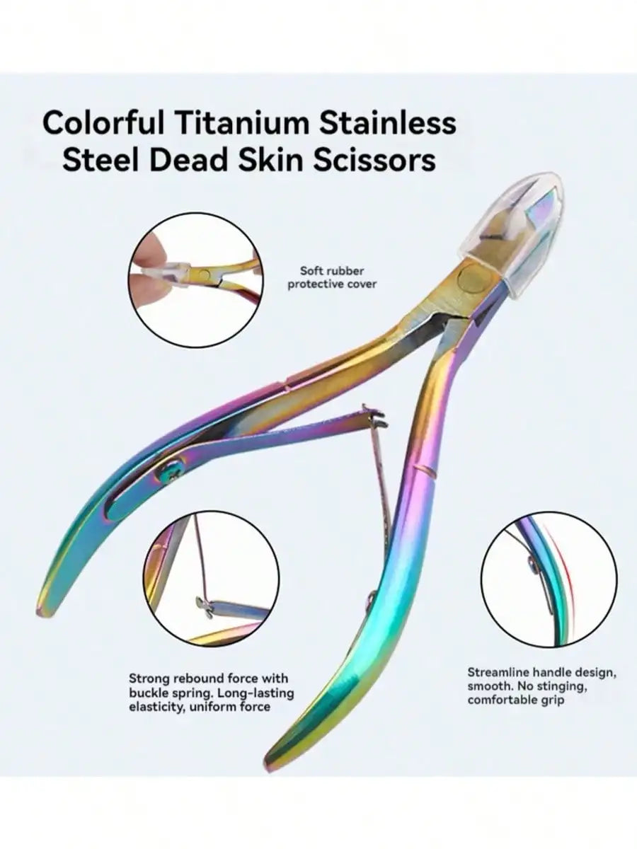 3 Pcs Nail Cutter Set | Stainless Steel Manicure Kit