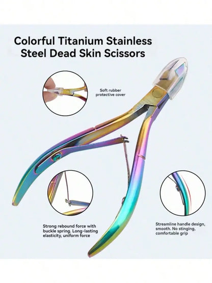 3 Pcs Nail Cutter Set | Stainless Steel Manicure Kit