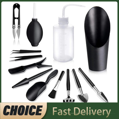 Succulent & Bonsai Mini Garden Planter Tool Set