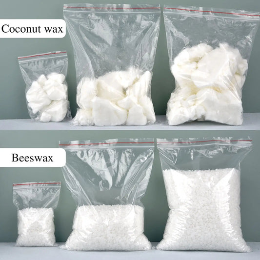 Natural Pure White Beeswax Blocks - DIY Candle & Aromatherapy Crafting Supplies