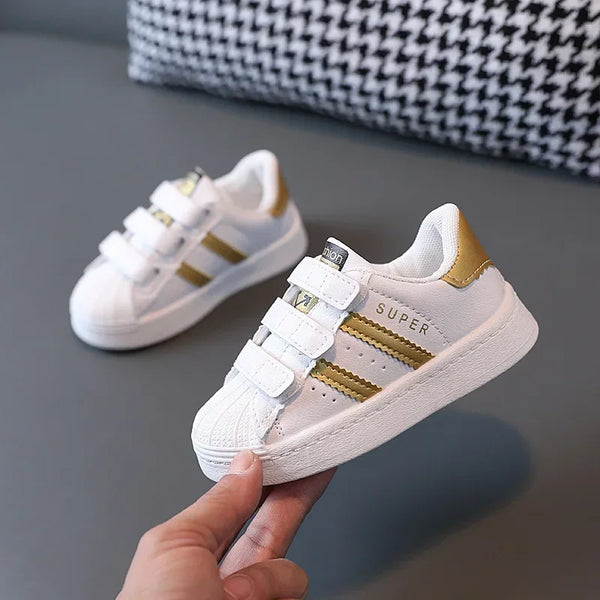 Children S Sneakers Kids Fashion Design White Non Slip Casual Shoes