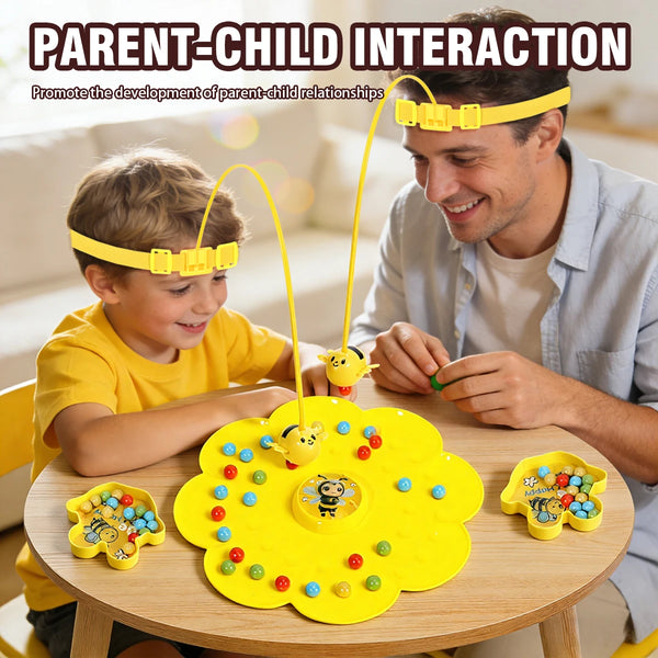 1 Set Of Cute Bee Shaped Board Game Toys Fun Interactive Games For
