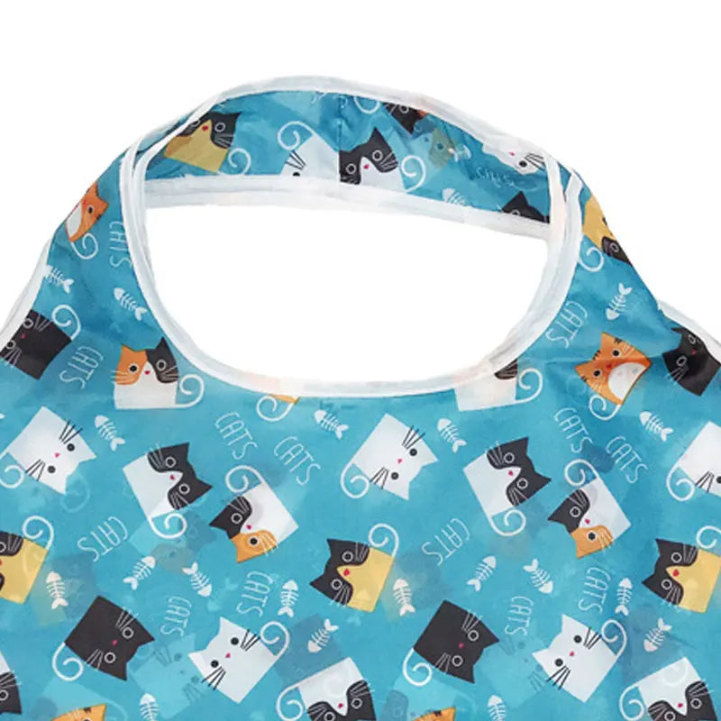 Reusable Shopping Bag - Nylon Foldable Grocery Tote Bag
