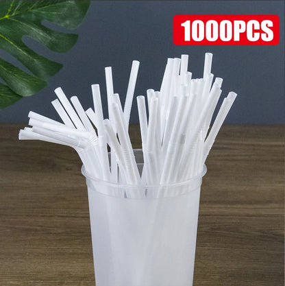 Colorful & Black Drinking Straws – Flexible Party Supplies