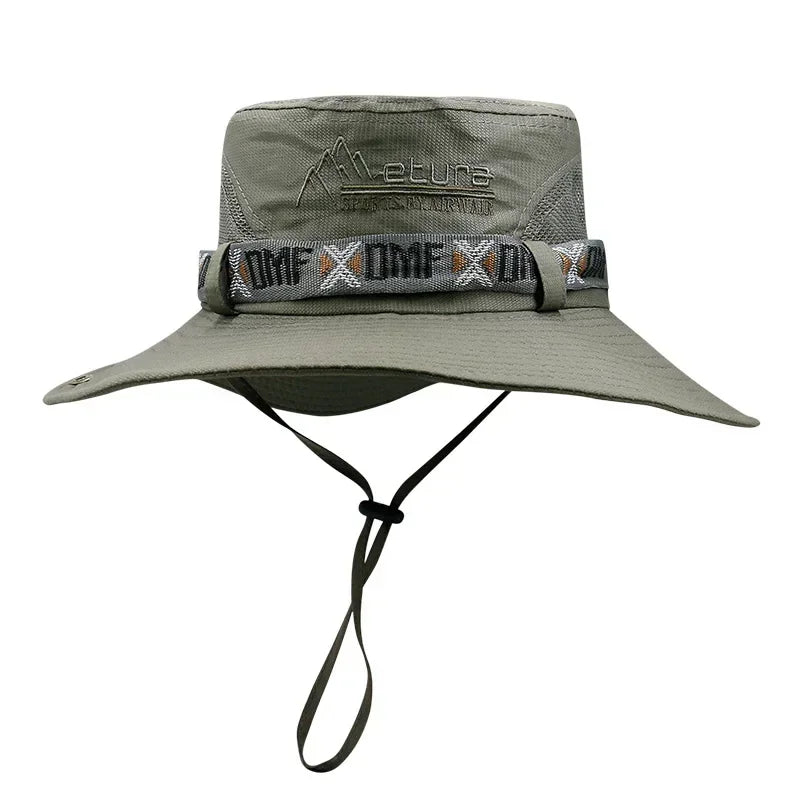 Men's Summer Bucket Hat - UV Protection Panama Safari Hat