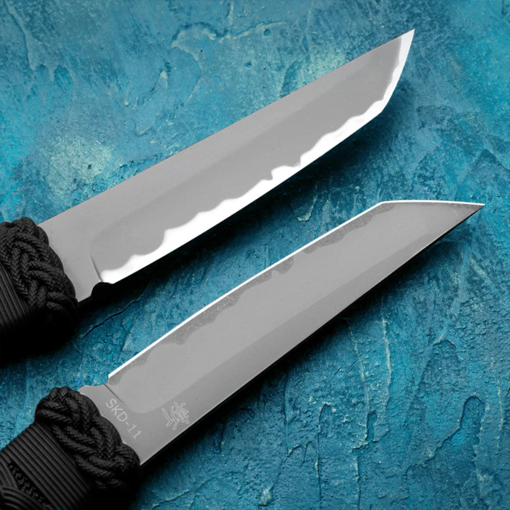 Fixed Blade Outdoor Knife with SKD-11 Steel