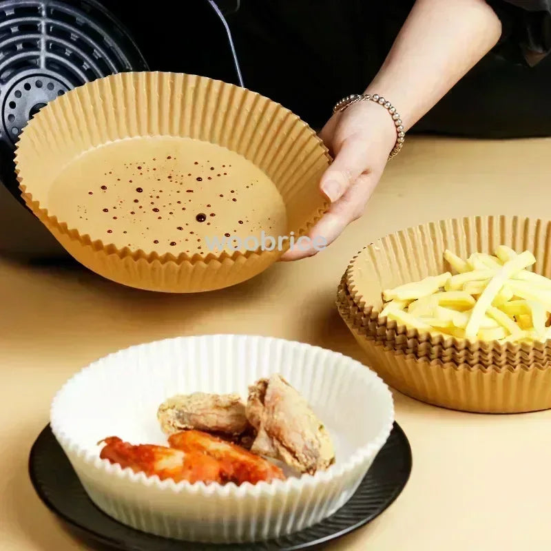 Air Fryer Parchment Paper Liners | Non-Stick & Heat-Resistant