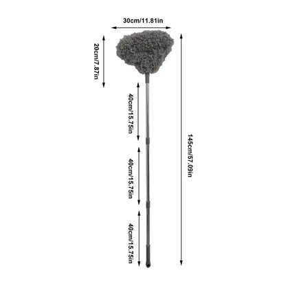 High Ceiling Fan Duster - Extendable Cleaning Tool for Fans & Cobwebs
