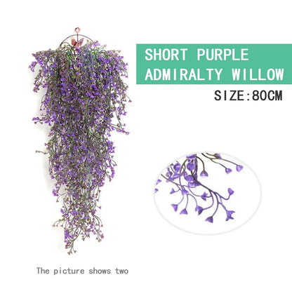 Artificial Hanging Flowers & Vines - Wisteria Vine Decor