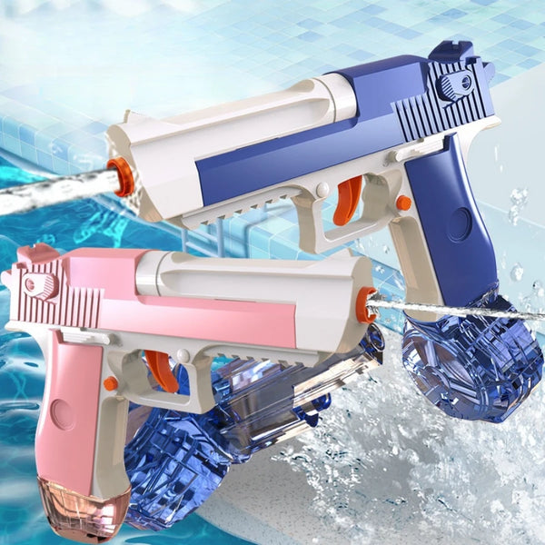 Linkage Rehearsal Children S Pressing Continuous Firing Water Gun