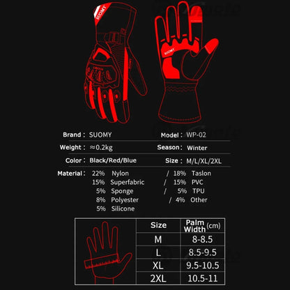 Waterproof Touch Screen Gloves: Warm & Windproof