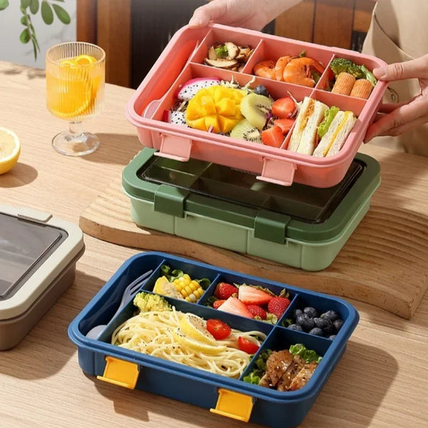 1500ML Bento Box Portable Lunch Box Kids Students Office Lunch