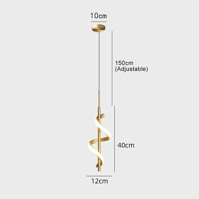 Nordic Minimalist LED Wall Sconce Black White Gold Decorative