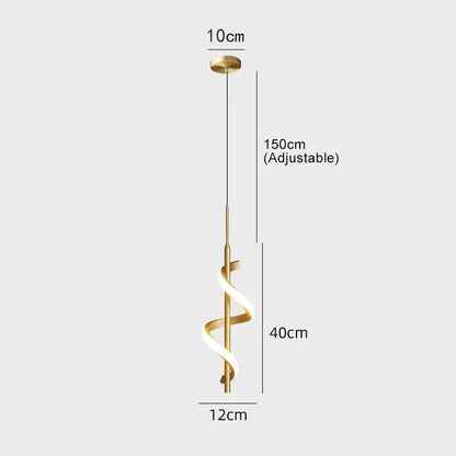Nordic Minimalist LED Wall Sconce Black White Gold Decorative