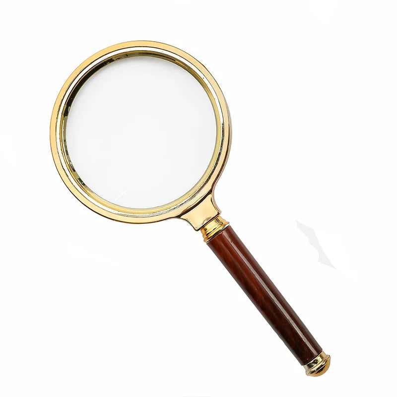 Handheld High-Definition Old Magnifying Glass Handheld Children's Magnifying Glass Reading for The Elderly for People