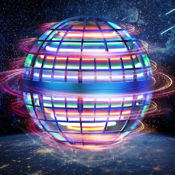 Toys For Kids Luminous Toys Flying Ball Sensing Automatic Rotation