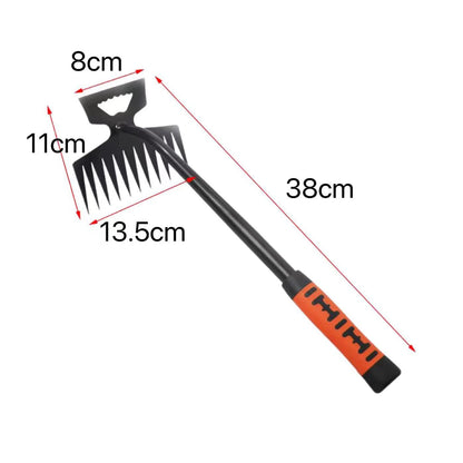 Multifunction Dual-Headed Gardening Hoe & Rake