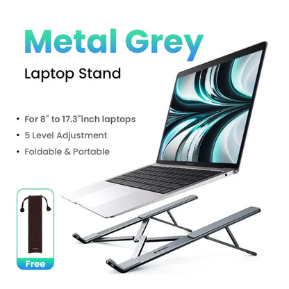 Foldable Aluminum Laptop Stand for MacBook Air Pro