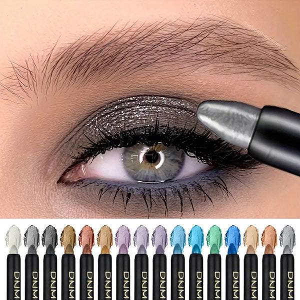 16 Colors Pearlescent Eyeliner Color Glitter Waterproof Long Lasting