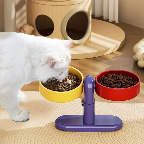 Pet Supplies Cat Bowls Water Bowls Dog Tip Over Resistant Pet Height