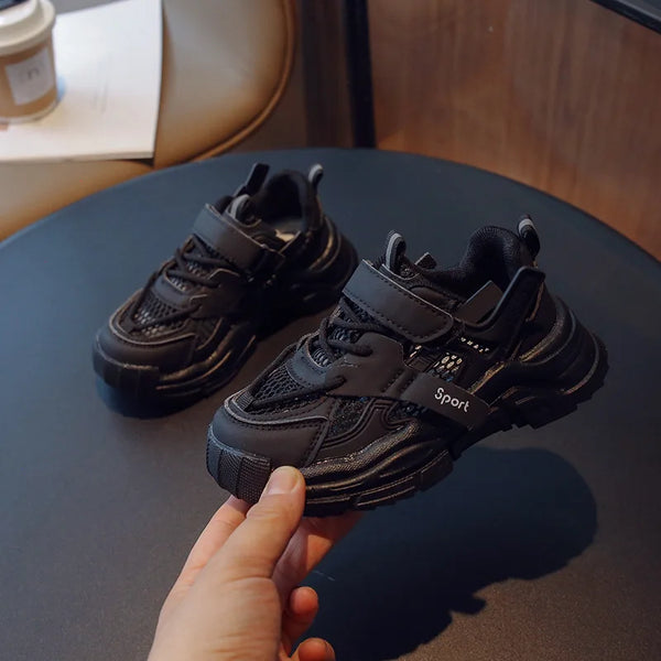 Kids Sneakers 2023 New Fashion Breathable Soft Children Shoes Boys