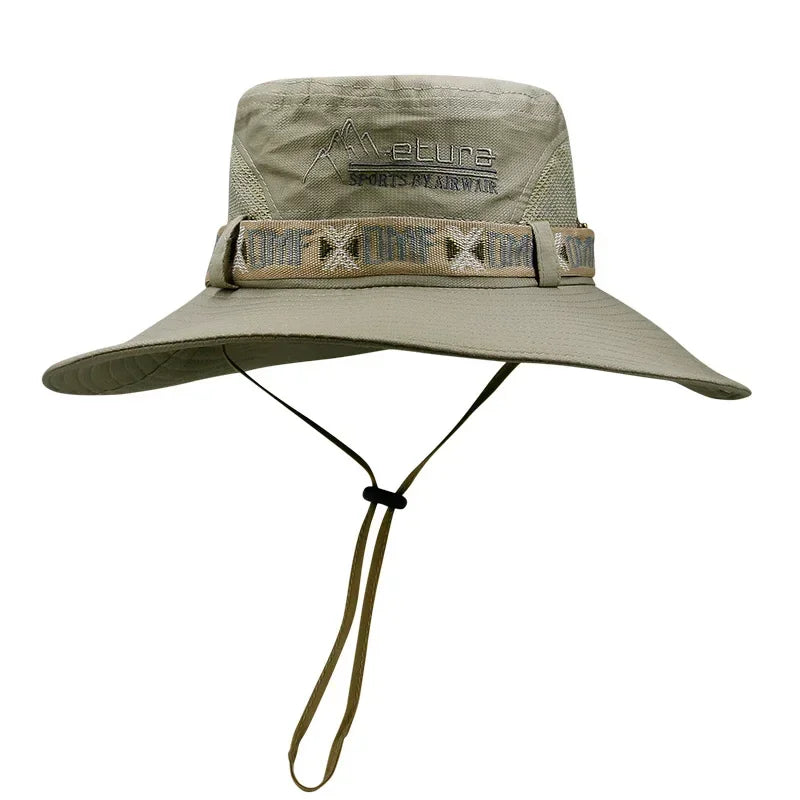 Men's Summer Bucket Hat - UV Protection Panama Safari Hat