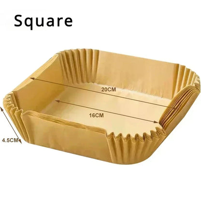Air Fryer Parchment Paper Liners | Non-Stick & Heat-Resistant