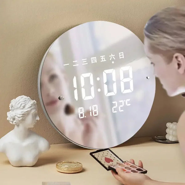 New Smart Perpetual Calendar Electronic Wall Clock Living Room