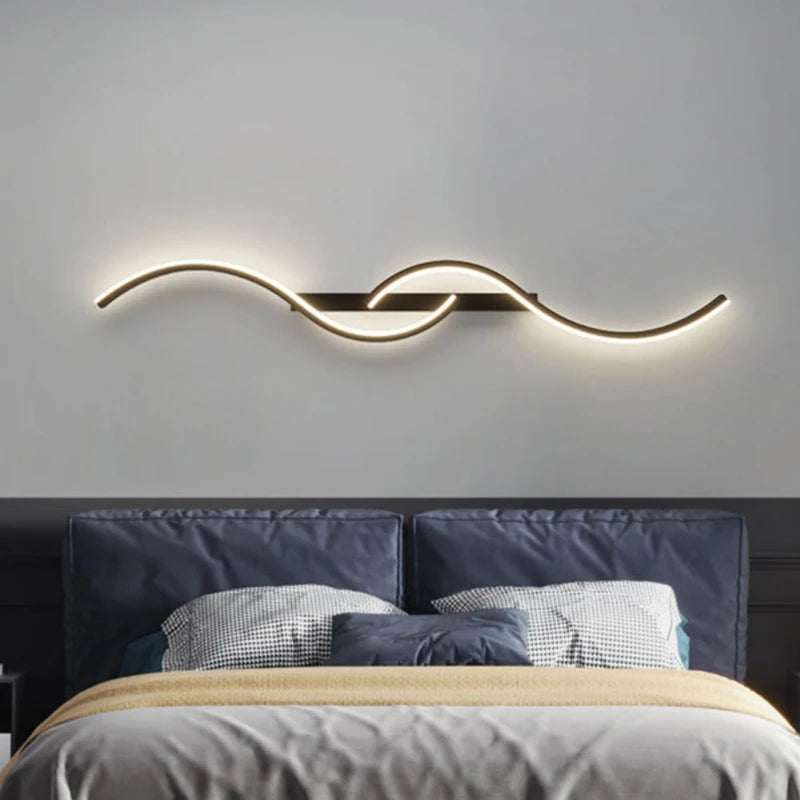 Minimalist Long Strip LED Wall Lamp