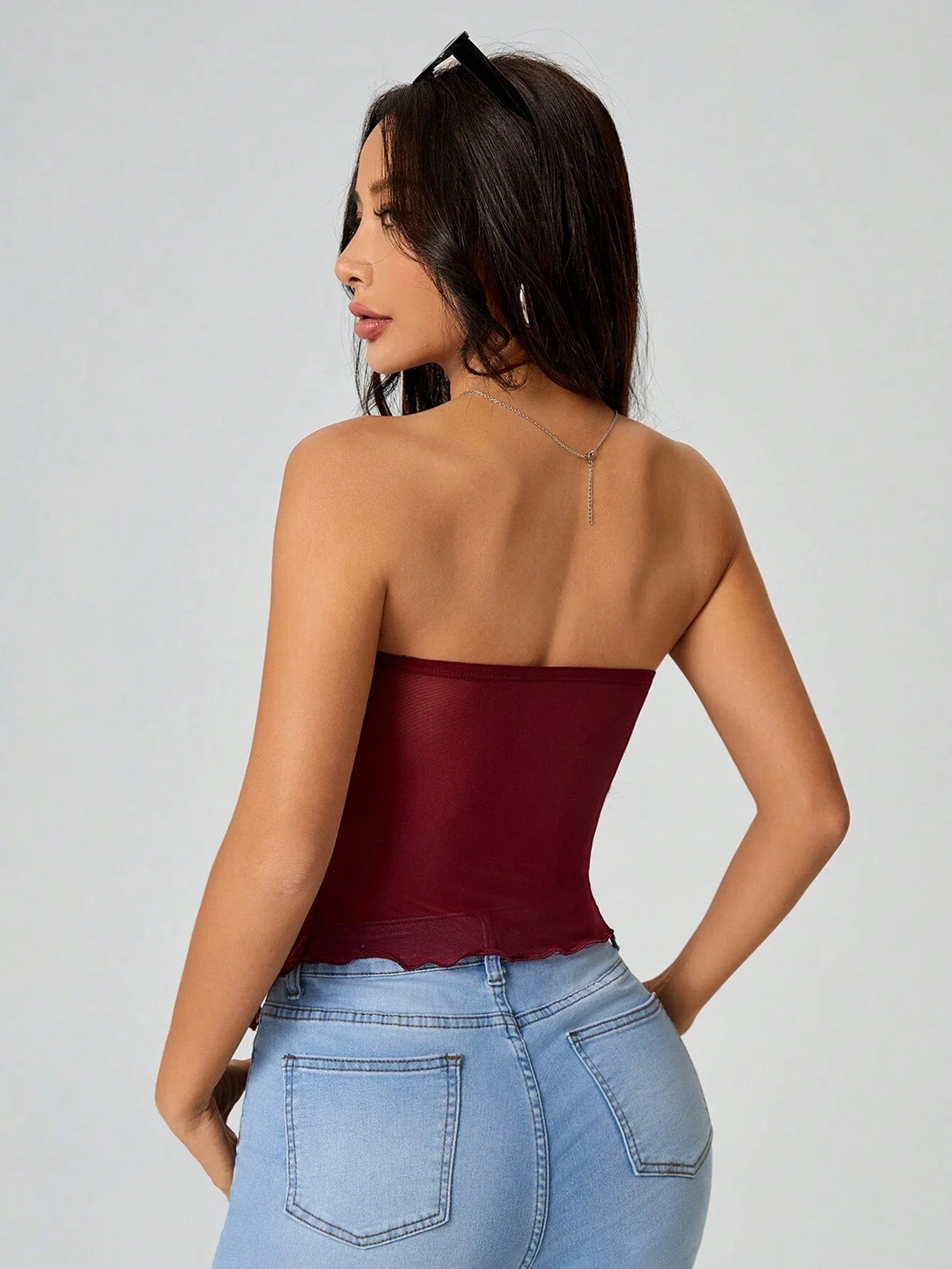 Women's Summer Sleeveless Off Shoulder Tube Tanks
