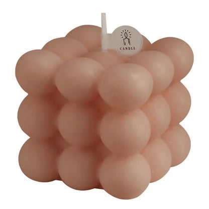 Big Cube Bubble Scented Candle - Soy Wax Aroma Candle