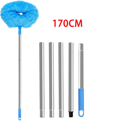 Ceiling Fan Cleaner Duster - 2 Detachable Dusting Heads with Extension Pole