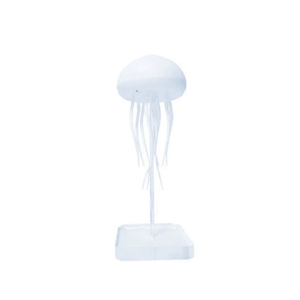 Cartoon Jellyfish Night Light - RGB Gradient LED Lamp with Voice Control