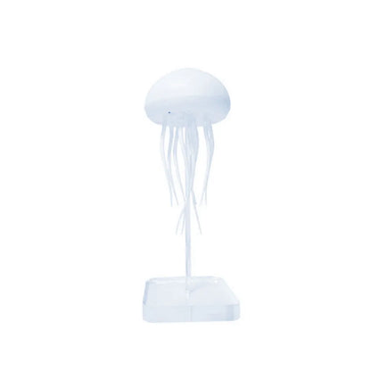 Cartoon Jellyfish Night Light - RGB Gradient LED Lamp with Voice Control