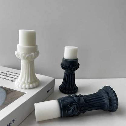 Candle Mold - DIY Scented Candle Silicone Mold for Tabletop Decor