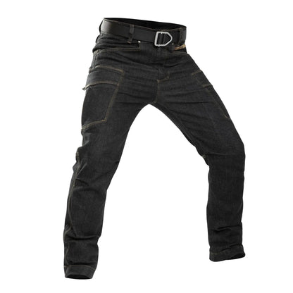 Elasticity Cargo Jeans Men - Waterproof Tactical Trousers with Multi-Pockets