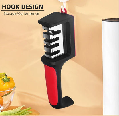 Multifunctional Knife Sharpener | Fast Sharpening for Kitchen & Scissors