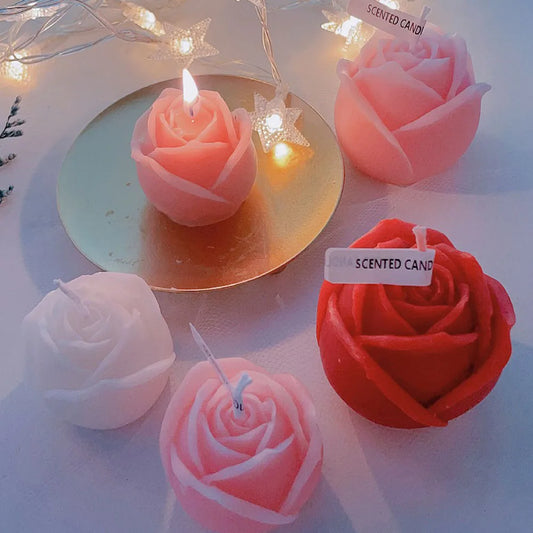 Scented Decorative Candle - Aromatherapy & Nordic Room Decor