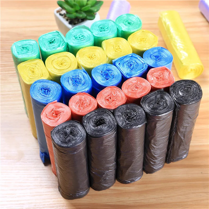 Thickened Garbage Bags | 75-Pack Disposable Household Trash Bags