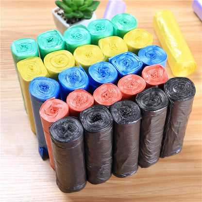 Thickened Garbage Bags | 75-Pack Disposable Household Trash Bags