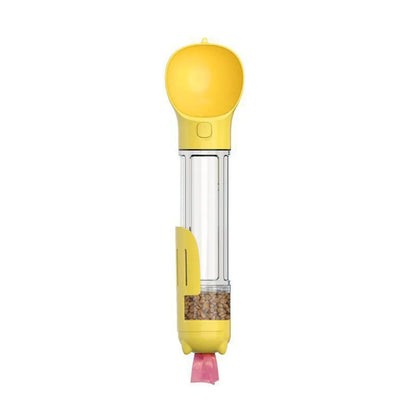 3 in 1 Pet's water bottle | Best Dog's Care Gadget | Leak Proof Water Bottle with Trash Bag and Shovel | Dog Food Feeder