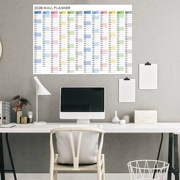 Wall Calendar 2025 2026 Monthly Wall Calendar 2026 For Office