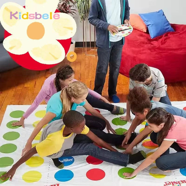 Twister Game Indoor Outdoor Toys Play Mat Funny Family Company