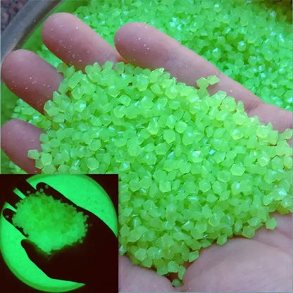 Luminous Sand Glow in Dark Pebbles Stone Garden Yard Outdoor Path Lawn Decorations