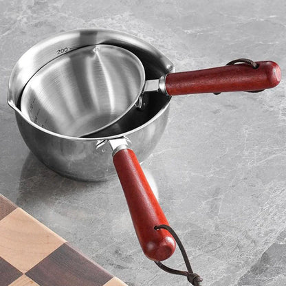 150-300ml Stainless Steel Butter Melting Pot | Hot Sauce Pan