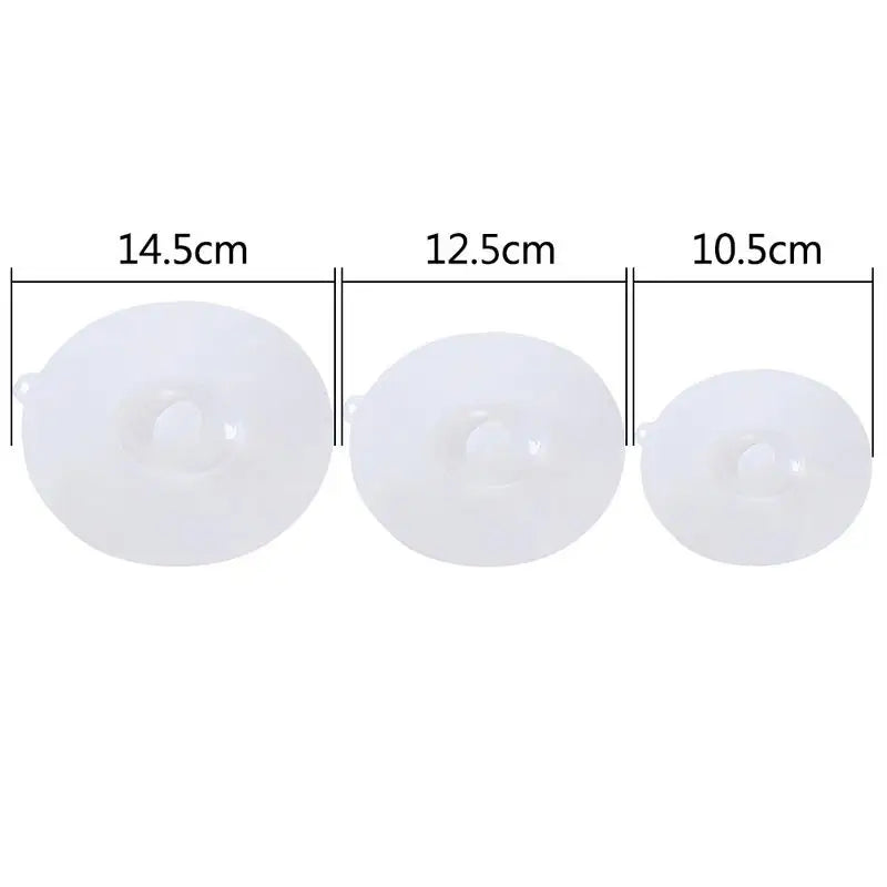 Silicon Sealing Dust Proof Cup Lid Reusable Clear Seal Suction Cup Mugs Cover Dustproof Leakproof Tea Coffee Lid Cup Accessories