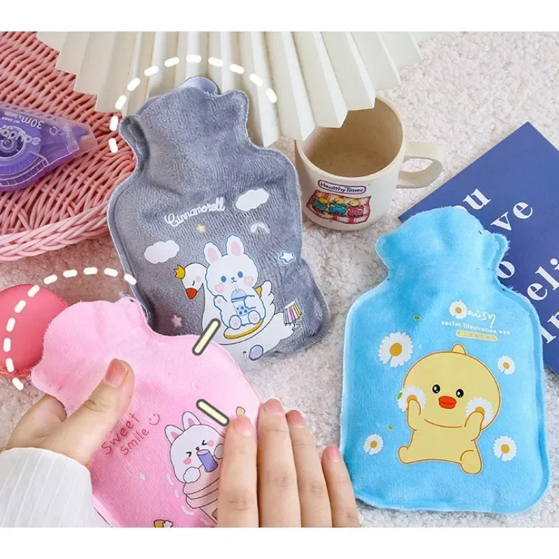 Cute Cartoon Hot Water Bottle | Tummy Warmer