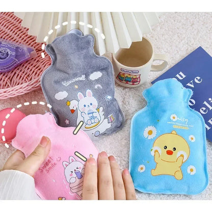 Cute Cartoon Hot Water Bottle | Tummy Warmer
