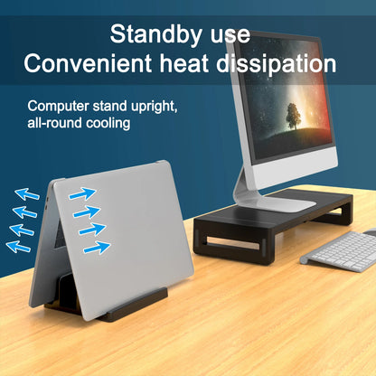 Vertical Laptop Stand 3 Slots - Universal Docking Station for MacBook