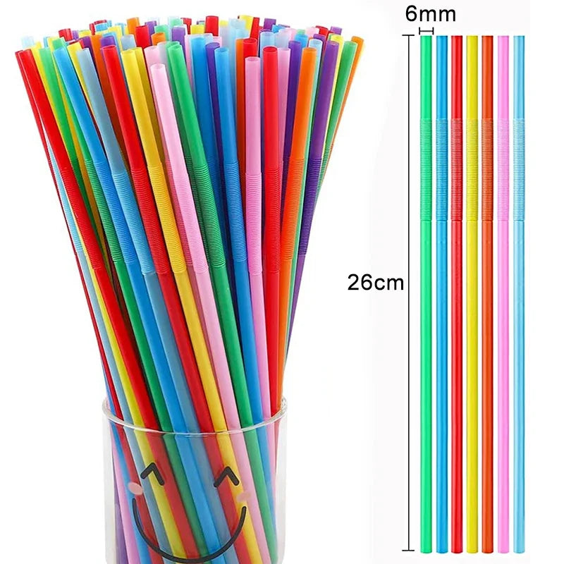 Colorful Drinking Straws – Wedding & Party Supplies, Kitchen Essentials